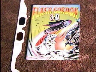 3d Flash Gordon 13 Comic Book 3 - D W/ Glasses Nm