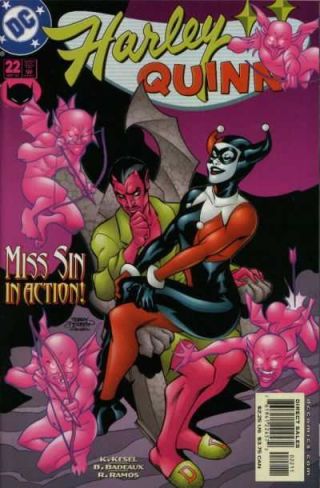 Harley Quinn (2000 Series) 22 In Near.  Dc Comics [ U9]