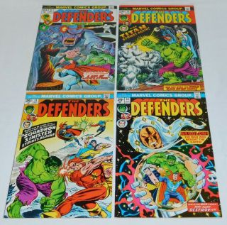 The Defenders Marvel Comic Book 11 12 13 14 Nebulon Squadron Sinister Xemnu 1973