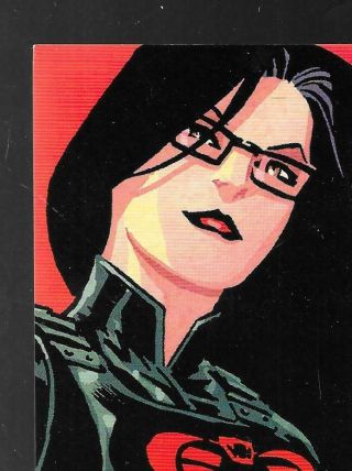 G.  I.  Joe 2014 PROMO DISPLAY SHELF TALKER Baroness IDW Comics 2