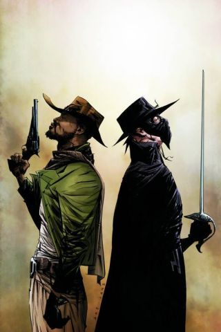 Django Zorro 1 Limited Jae Lee Virgin Variant Quentin Tarantino Sequel Wagner Nm