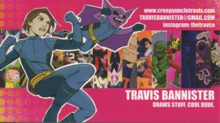 PITAthon Comic Sketch Cover Art X - Men Justice League Full Color 4