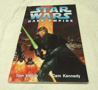 Star Wars Dark Empire 1995 2nd Edition Graphic Novel Paperback Book By Dark Hors