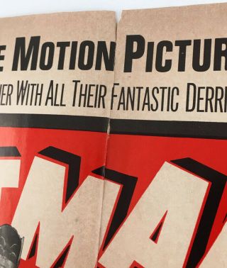 BATMAN: The Movie _Original 1966 Trade print AD / theatre promo_TEXAS PREMIERE 3