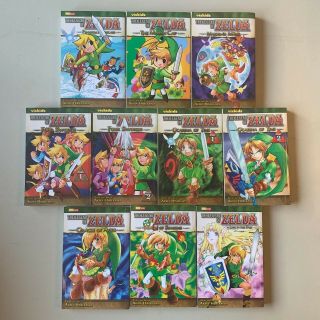 The Legend Of Zelda Manga Set Complete Akira Himekawa (1 - 10) Viz Media