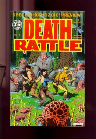 Death Rattle 8 1st Xenozoic Tales Caddillac 