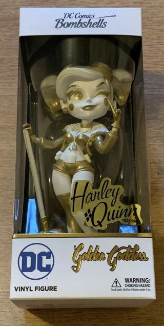 Dc Comics Bombshells Golden Goddesses Harley Quinn Sdcc 2019 Exclusive Le 350
