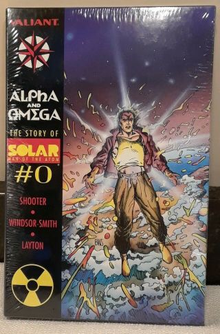 Valiant Comics Story Of Solar Man Of The Atom 0 Alpha & Omega Factory Nm