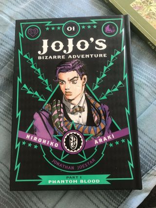 Jojo’s Bizarre Adventure - Phantom Blood Manga Volume 1 (hardcover)