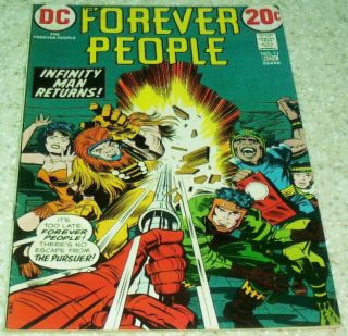 Forever People 11,  Nm - (9.  2) 1972 Jack Kirby Scarce Final Issue 50 Off Guide