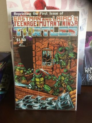 Teenage Mutant Ninja Turtles 1 (1984,  Mirage) 4th Print Vf,  Gemini Mailer