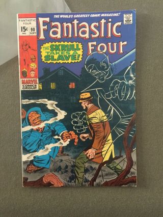 Fantastic Four 90 (sep 1969,  Marvel)