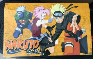 Naruto Manga Box Set 2 (vol 28 - 48)