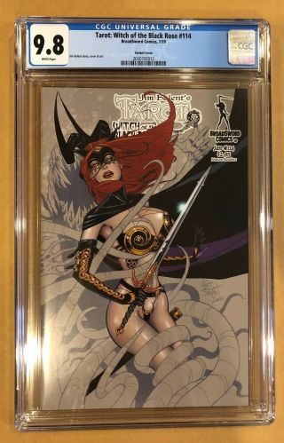 Tarot: Witch Of The Black Rose 114 Cgc 9.  8 Cover B.