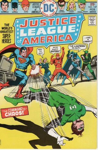 Dc - Justice League Of America (series 1) - 127 - Vf - Nm (georgous)