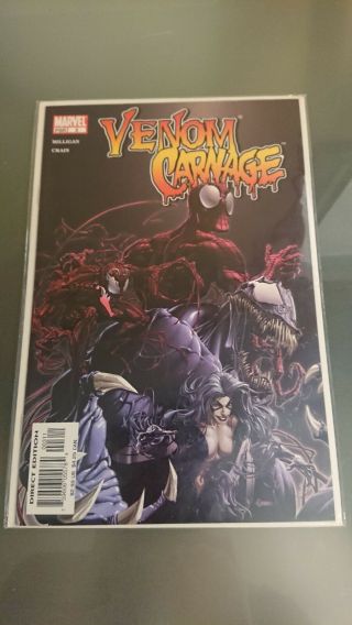 Venom Vs Carnage 3 Peter Milligan Clayton Crain Marvel Peter Mulligan Toxin Fs