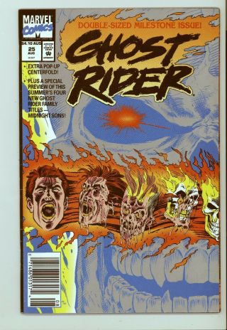 Ghost Rider 25 Midnight Sons Rare Australian Price Variant