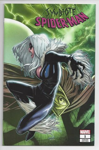 Symbiote Spider - Man 1 - Ramos Variant Cover - Black Cat Fan Expo Exclusive
