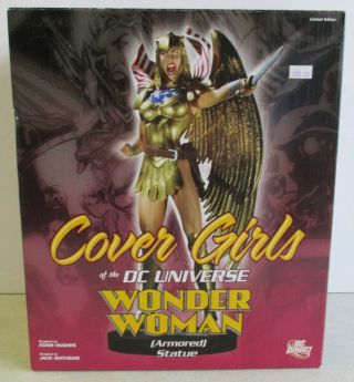Mib 2011 Dc Direct Cover Girls Of The Dc Universe Wonder Woman Statue 698/7000
