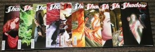 Dynamite The Shadow Year One 1 - 10 Complete Set - All Alex Ross Covers - Unread