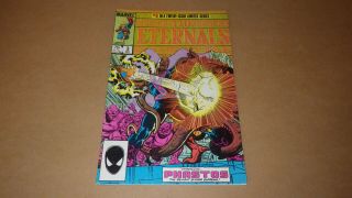 The Eternals 3 Marvel Comics Vol.  1 No.  3 Dec.  1985 Vf/nm 9.  0