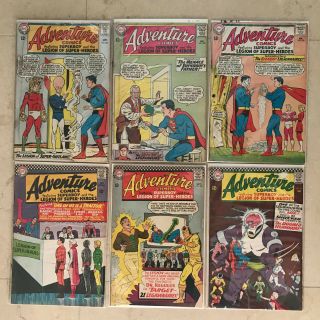 Adventure Comics Key Issues 324 327 329 346 348 353 Bizarro Supergirl Krypton,
