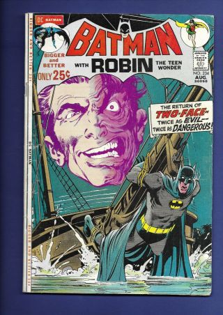 Batman 234 1st Sa Appearance Two - Face; Neal Adams (dc Comics 1971)