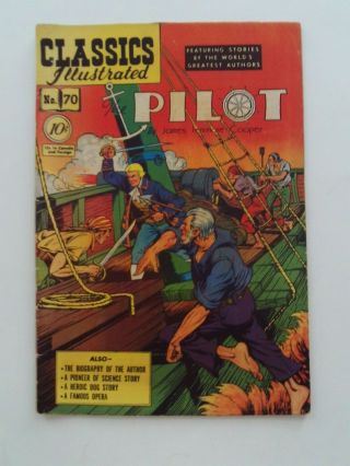 Classics Illustrated 70 - The Pilot - Hrn 71 Vg