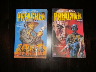 Preacher Book 3 And Book 4 Graphic Novels Nm