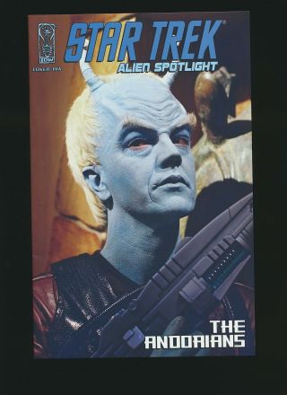 Star Trek Alien Spotlight: The Andorians,  9.  6/nm,  Variant Cover