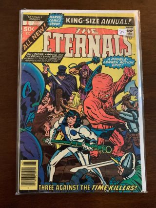 Marvel Comics - The Eternals Annual 1 - January 1977 - (m7a)