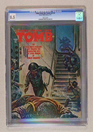 Tales From The Tomb (eerie) Vol.  3 4 1971 Cgc 8.  5 0501730017