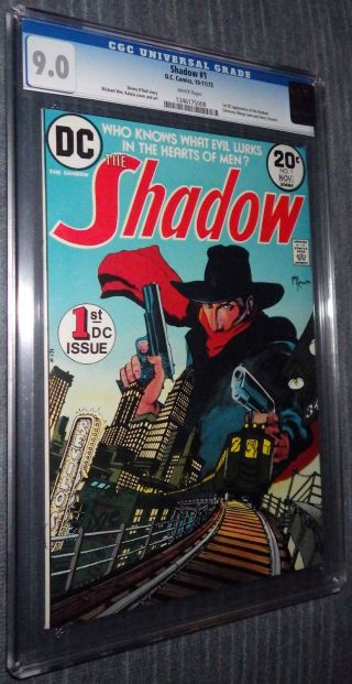 The Shadow 1 (1973) Cgc 9.  0 White Pages - Mike Kaluta Key Issue