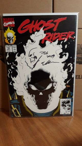 Ghost Rider Signed By Mark 