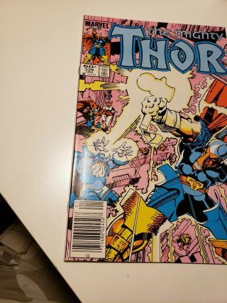 Thor 339.  (NM) 1st app.  of Stormbreaker First Print.  1984 Key 3