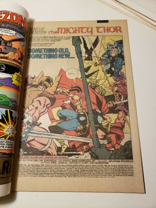 Thor 339.  (NM) 1st app.  of Stormbreaker First Print.  1984 Key 5