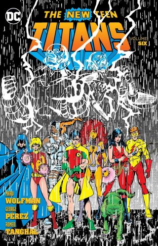 Teen Titans Volume 6 Gn Marv Wolfman George Perez Barr Brother Blood Nm
