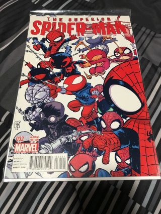 Superior Spider - Man 32,  Marvel (2014),  Variant Skottie Young Variant