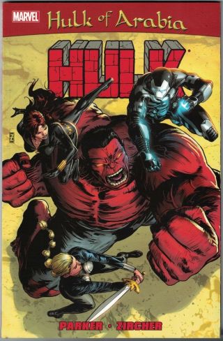 Red Hulk - Hulk Of Arabia Tp Tpb $14.  99 Srp Jeff Parker Black Widow 42 - 46