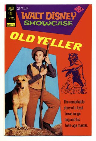 Walt Disney Showcase Old Yeller 25 (gold Key) Vf8.  8