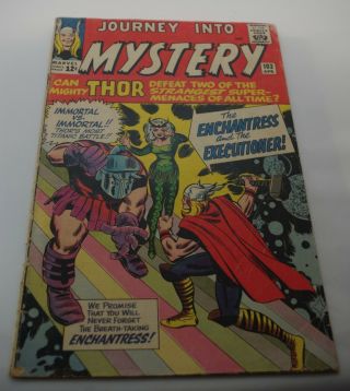 Journey Into Mystery 103.  Mid - Grade 5.  0,  1st Enchantress Early Thor
