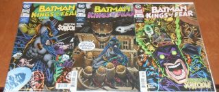 Batman Kings Of Fear 1 2 3 4 5 6 (vf/nm) Full Set Dc Comics 2018 - 19 Kelly Jones