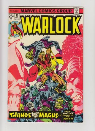 Warlock 10 8.  0 Vf Starlin Avengers Endgame Infinity War Origin Thanos & Gamora