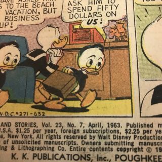 24) Random Walt Disney Comics “Comics And Stories” 1963 - 1974 Silver/Bronze Age 2