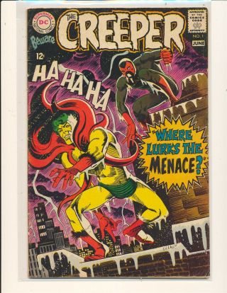 Beware The Creeper 1 - Ditko Cover & Art Vg,  Cond.