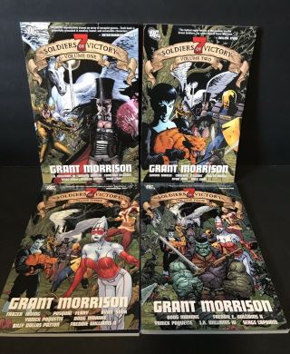 Seven Soldiers Of Victory Vol 1 2 3 4 Dc Comics Grant Morrison