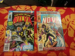 Marvel Comics The Man Called Nova 1 And 2 1st Appearance Of Nova Gotg Avengers