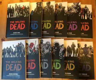 The Walking Dead Hardcover Books 1 2 3 4 5 6 7 8 9 10 11 12 Graphic Novels Image