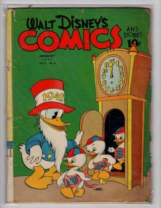 Walt Disney Comics Vol.  3 4 2.  5
