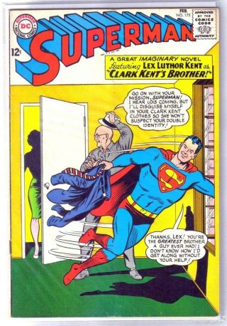 Superman 175 Lex Luther As Clark Kent 